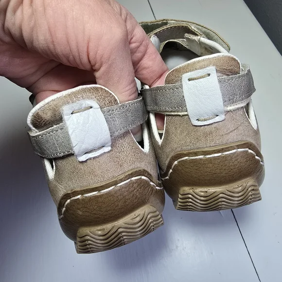 RIEKER Women's Celia Stone Beige Antistress Shoes Excellent condition Size 37 - Picture 7 of 12